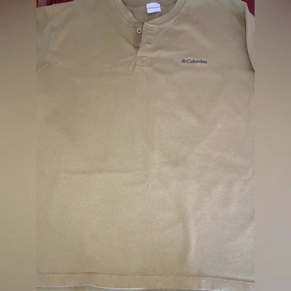 Columbia Two Button Green Sweatshirt Men’s Size XL, Comfy, Outdoor, Casual - Picture 4 of 6